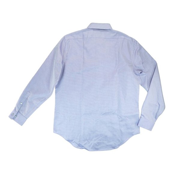 Calvin Klein Infinity Non-Iron Slim Fit Purple Long Sleeve Button Shirt 16 1/2 - Picture 2 of 5